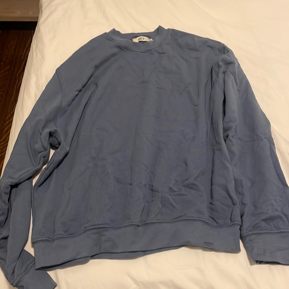 NWT blue SET ACTIVE Crewneck